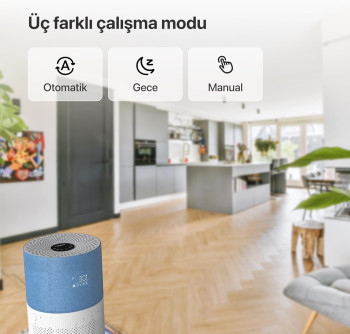 XENON SMART X7420_M2 AKILLI HAVA TEMIZLEYICI MAVI