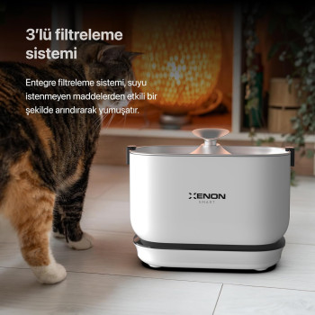 XENON SMART X8652 BATARYALI CELIK SU PINARI