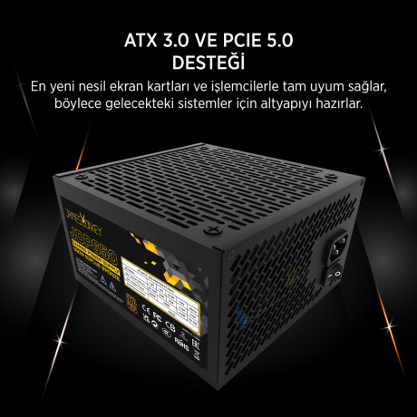 James Donkey JDP650 APFC 12CM 650W Bronze 80+ Power Supply