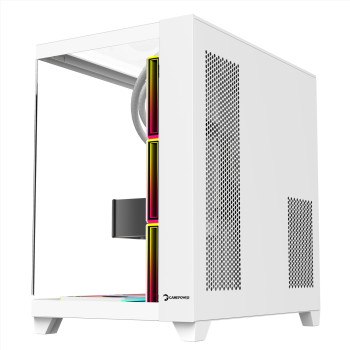 GAMEPOWER WARCRY TOPGLASS 4X ARGB FAN BEYAZ GAMING KASA 
