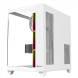 GAMEPOWER WARCRY TOPGLASS 4X ARGB FAN BEYAZ GAMING KASA 