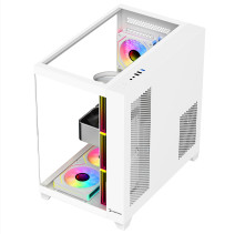 GAMEPOWER WARCRY TOPGLASS 4X ARGB FAN BEYAZ GAMING KASA 