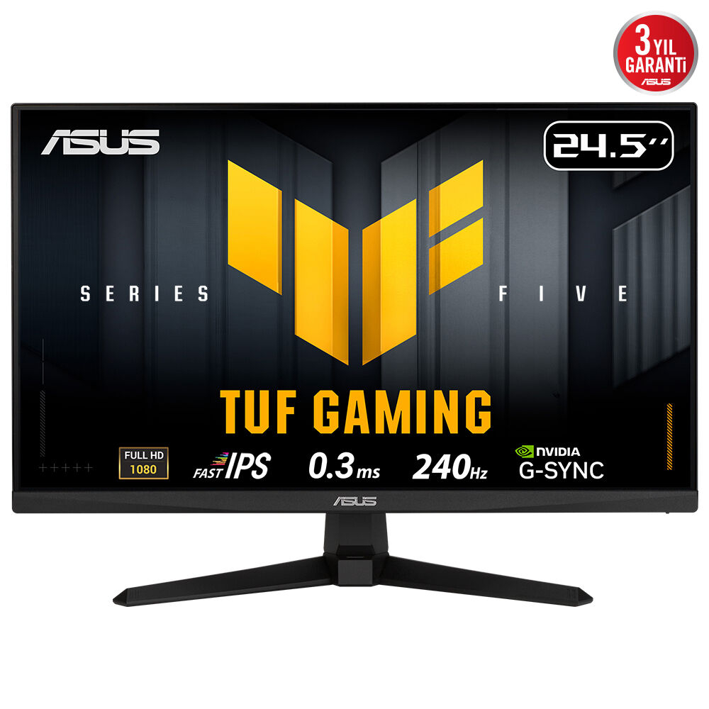 24.5 ASUS TUF GAMING VG259QM5A 0.3MS 240HZ  MONITOR - 1. Görsel