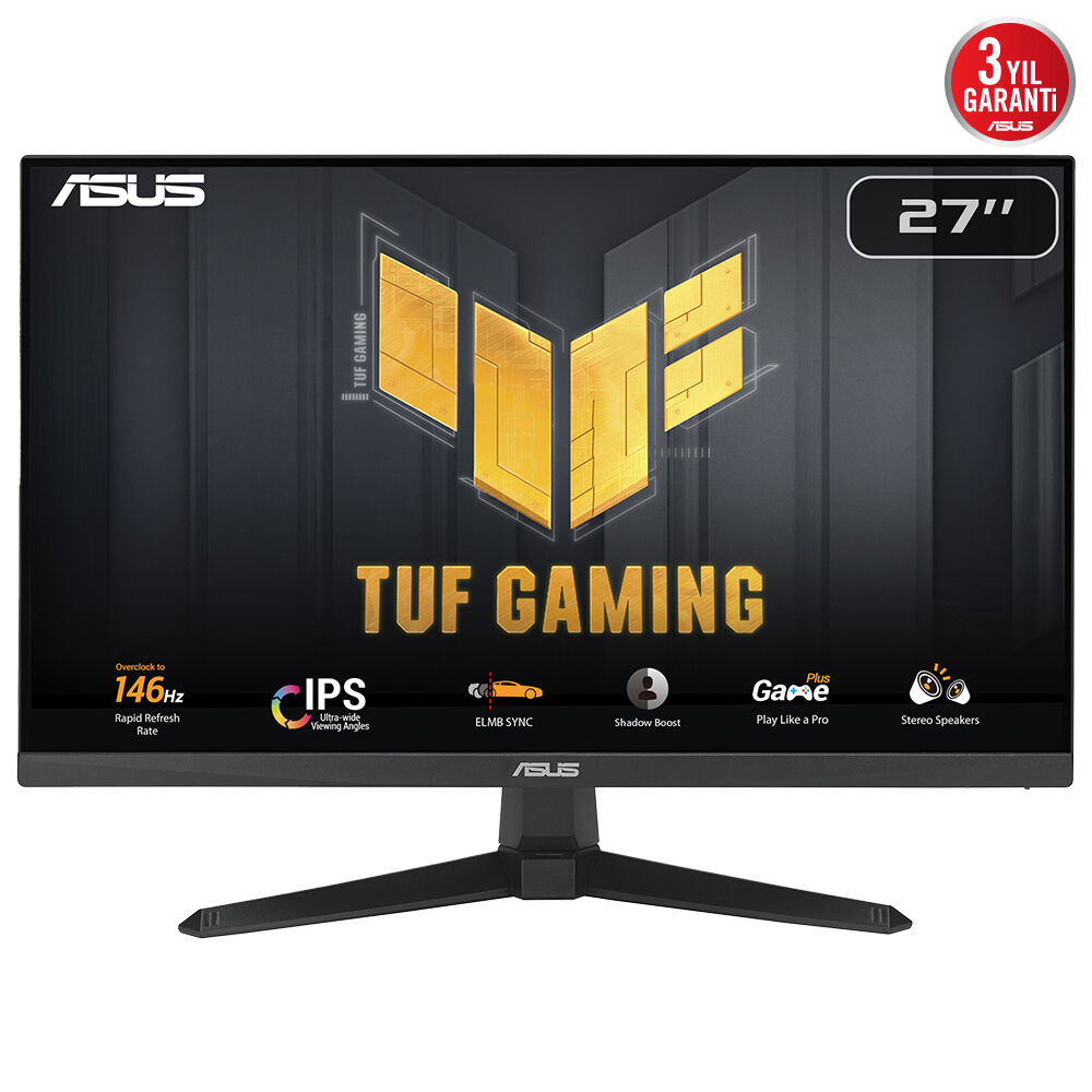 27 ASUS TUF GAMING VG279QE5A 1MS 146HZ MONITOR - 1. Görsel
