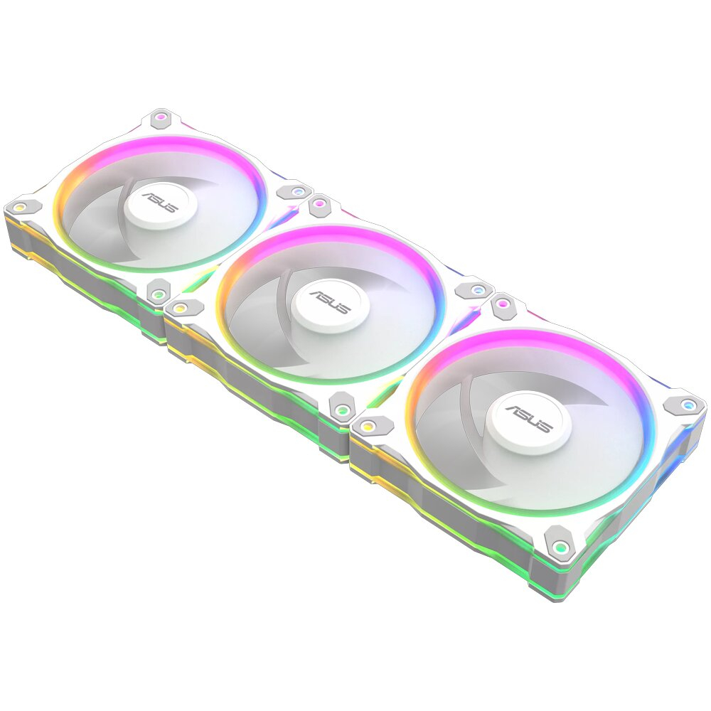 ASUS PRIME MR120 BEYAZ REVERSE 3IN1 ARGB FAN - 1. Görsel