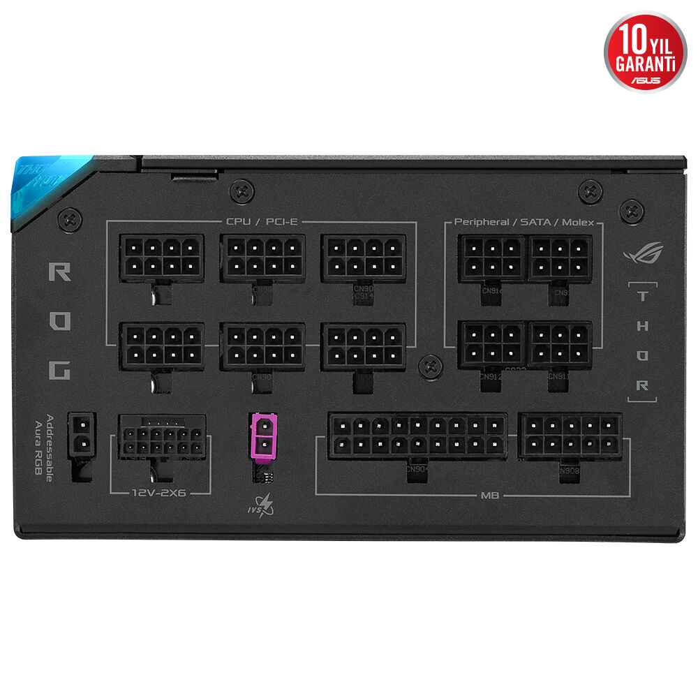 ASUS ROG-THOR-1000P3 PLATINUM III 1000W PSU - 8. Görsel