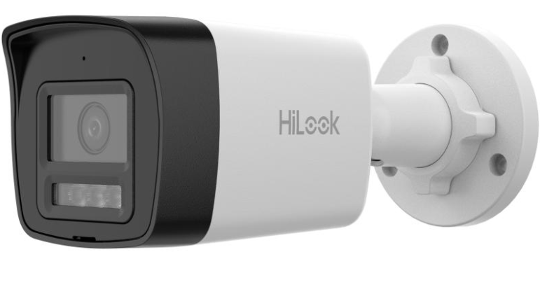 HILOOK IPC-B147HA-LUFC 4MP 2.8MM 24/7 COLORVU 30M SMARTLIGHT SESLI POE IP BULLET KAMERA - 1. Görsel