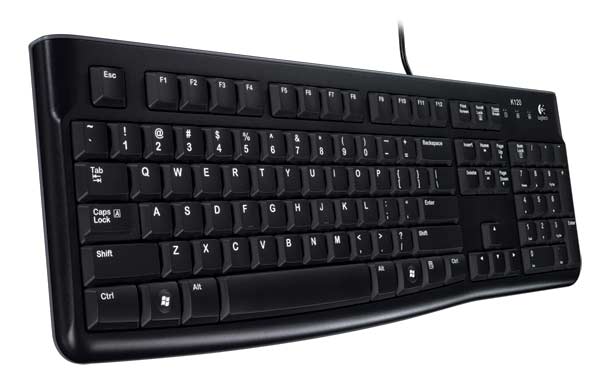 LOGITECH K120 KLAVYE Q TR SIYAH 920-002505 - 2. Görsel