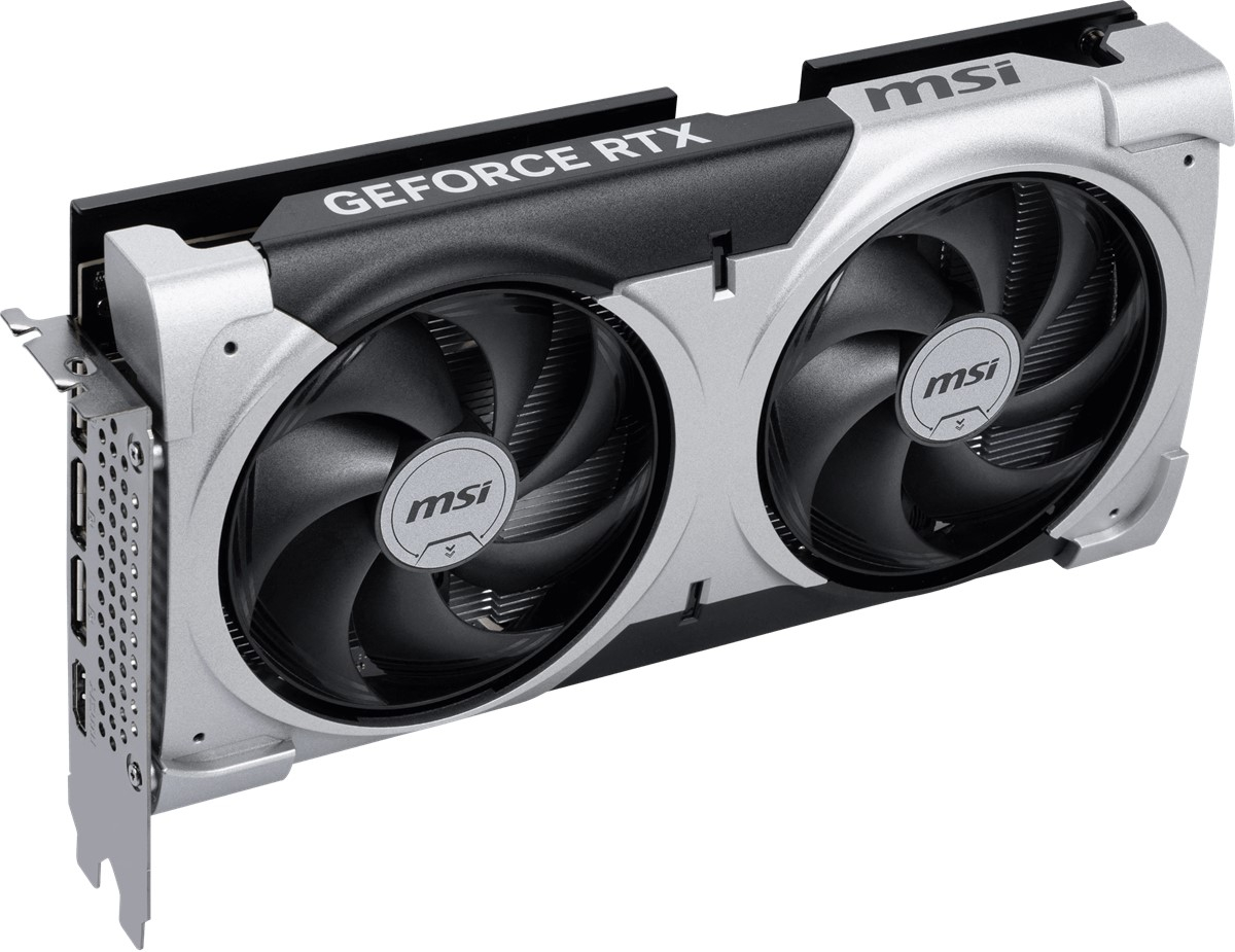 MSI GEFORCE RTX 5060 TI 8G VENTUS 2X OC PLUS 8GB GDDR7 128B DX12 PCIE 5.0 X16 (3XDP 1XHDMI) - 6. Görsel