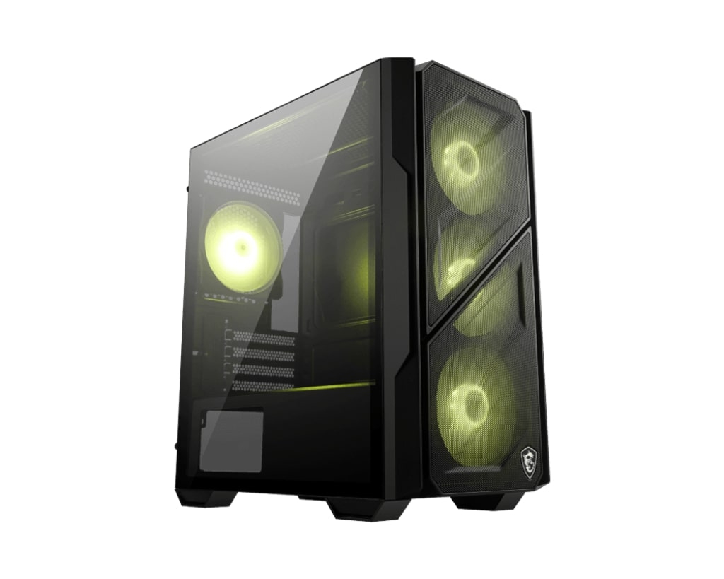 MSI MAG FORGE M110R AIRFLOW M-ATX CASE - 1. Görsel