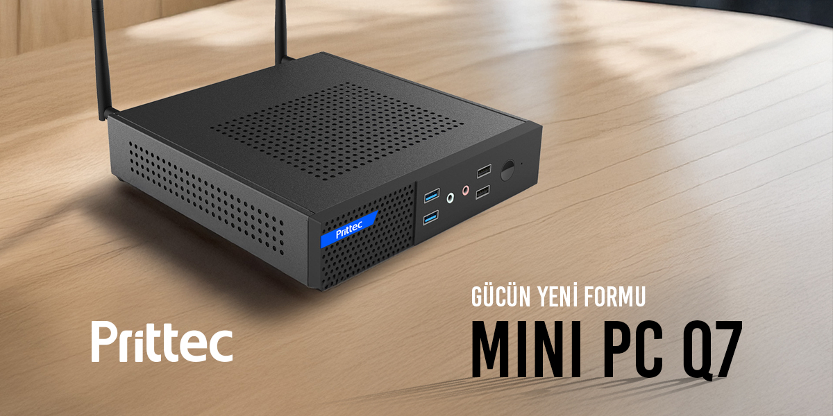 PRITTEC OX1 Q7-TH610L MINI PC I5-12400 / 8GB / 512 Nvme M2 / Free Dos - 10. Görsel