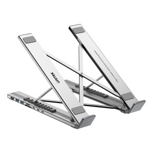 UNITEK KATLANABİLİR NOTEBOOK STANDI VE BAĞLANTI İSTASYONU (D1137AGY01)