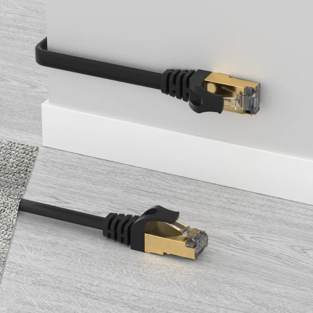 UNITEK CAT7 PATCH KABLO 10MT FLAT (C1897BK-10M) - 6. Görsel
