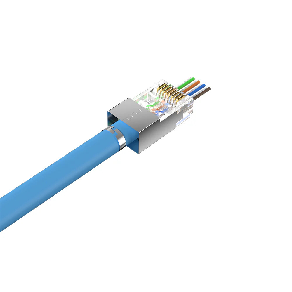 UNITEK CAT7 RJ45 50'Lİ GECIS KONNEKTORU (OT1093ATP01) - 3. Görsel