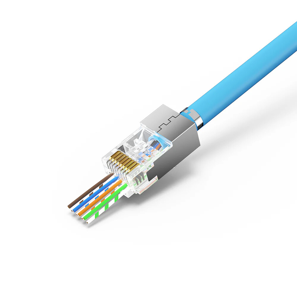 UNITEK CAT7 RJ45 50'Lİ GECIS KONNEKTORU (OT1093ATP01) - 6. Görsel