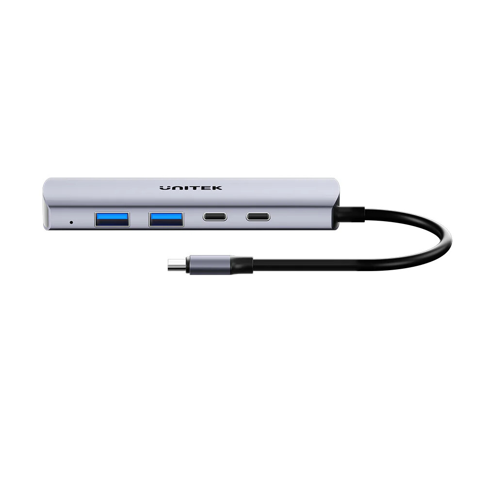 UNITEK UHUB Q4 4-IN-1 10GBPS USB-C HUB (H1112DGY01) - 2. Görsel