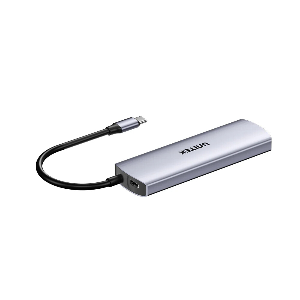 UNITEK UHUB Q4 4-IN-1 10GBPS USB-C HUB (H1112DGY01) - 5. Görsel