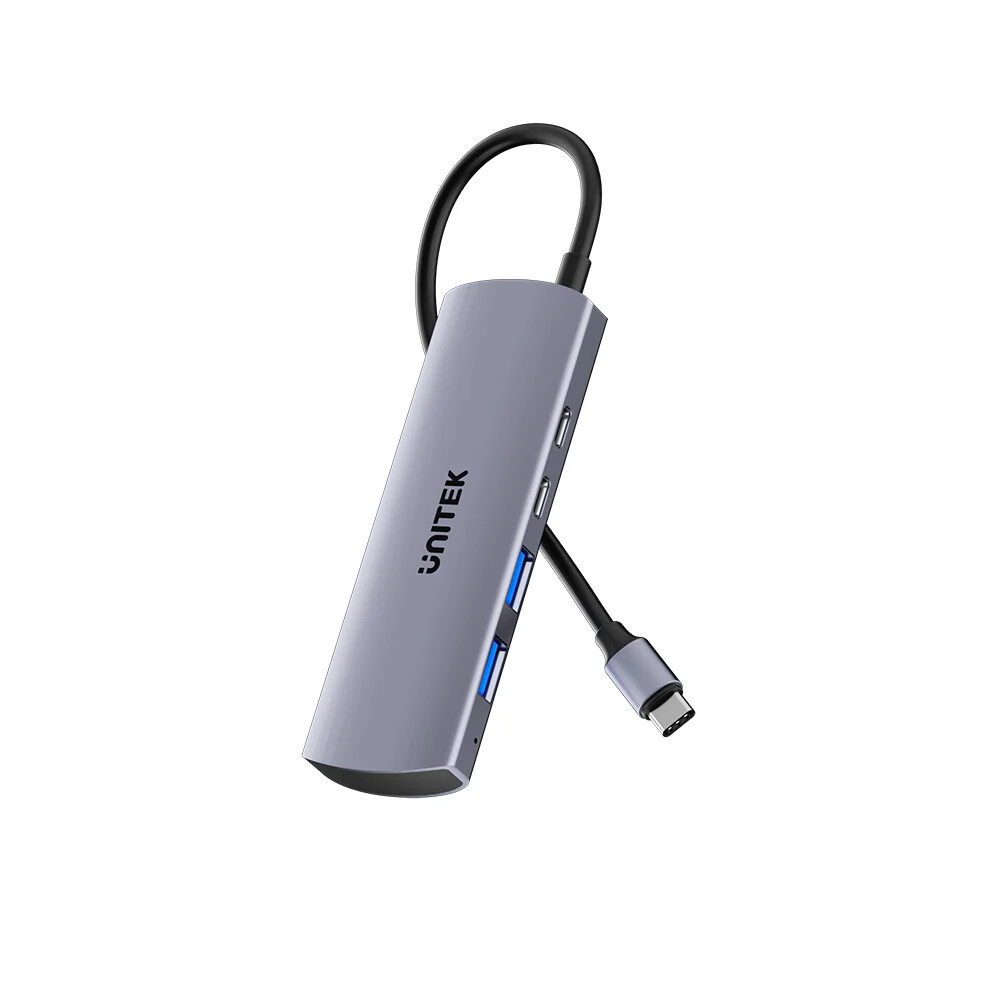 UNITEK UHUB Q4 4-IN-1 10GBPS USB-C HUB (H1112DGY01) - 1. Görsel