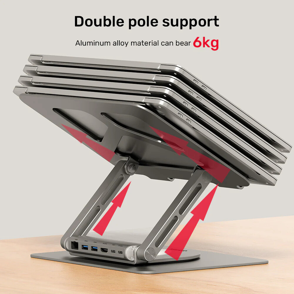 UNITEK USB-C NOTEBOOK STANDI (D1109A) - 3. Görsel